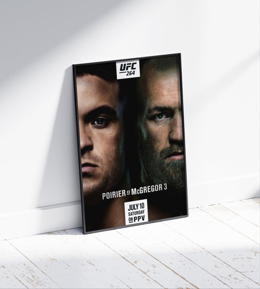 UFC 264 'Conor McGregor Vs Dustin Poirier 3' Poster